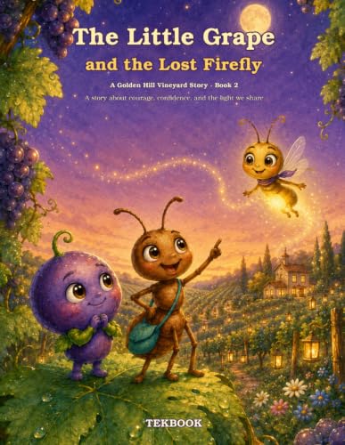 Cover of The Little Grape and the Lost Firefly by Alexsandro Pomposelli