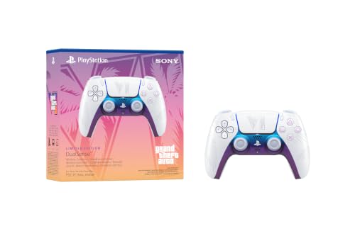Manette sans fil DualSense – Edition Limitée Grand Theft Auto VI - Blanche