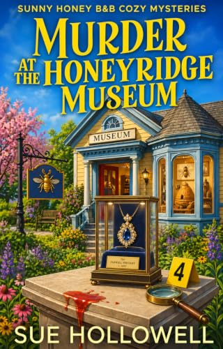 Murder at the Honeyridge Museum book cover