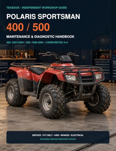 Cover of Polaris Sportsman 400 / 500 Maintenance & Diagnostic Handbook by Alexsandro Pomposelli