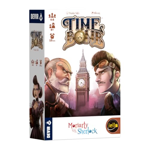 DEVIR TIME BOMB Jogo de Tabuleiro | 4 a 8 Jogadores, Idade: 10 Anos