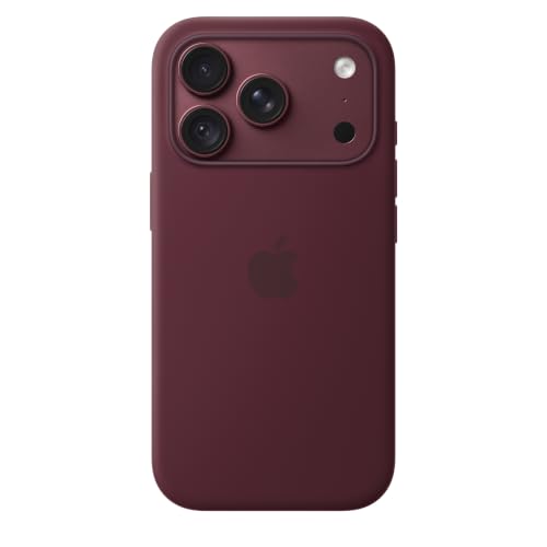 Apple Siliconenhoesje met MagSafe voor iPhone 18 Pro - Bordeauxrood ​​​​​​​
