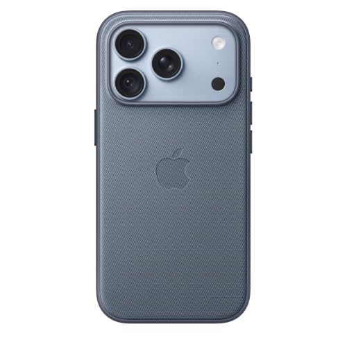 Apple TechWoven hoesje met MagSafe voor iPhone 18 Pro | Chambray-blauw ​​​​​​​