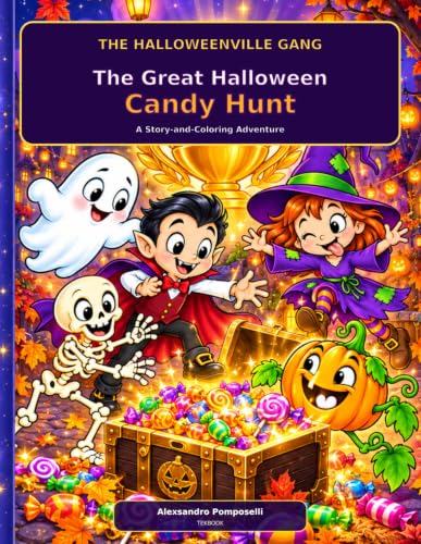 Cover of The Great Halloween Candy Hunt by Alexsandro Pomposelli