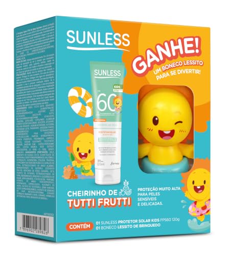 KIT SUNLESS FPS60 KIDS + BONECO LESSITO | Protetor Infantil