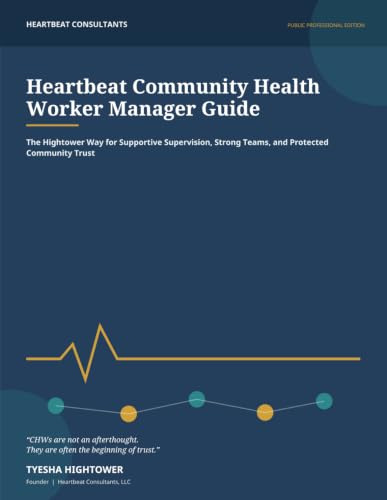 Heartbeat Community Health Worker Manager Guide book cover