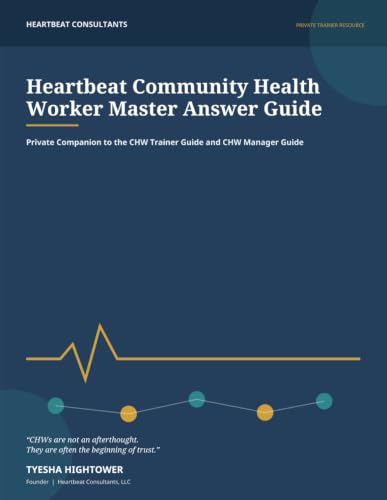 Heartbeat Community Health Worker Master Answer Guide book cover