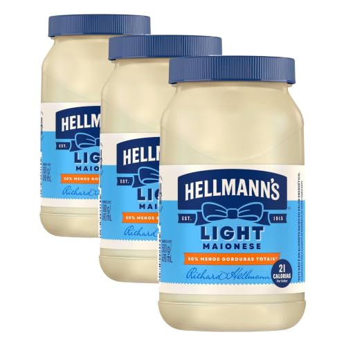 Maionese Light Hellmann's: Leve 3! 🥗