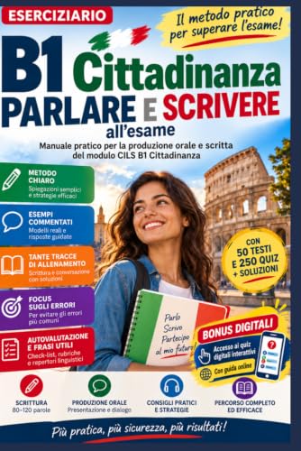 Copertina originale B1 Cittadinanza Volume 1