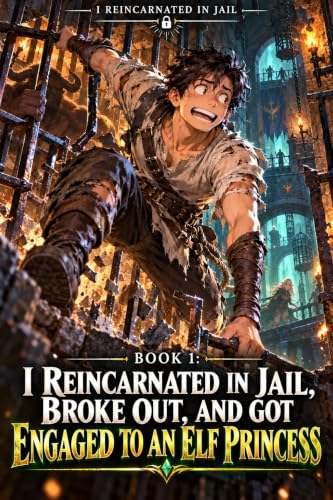I Reincarnated in Jail, Broke Out, and Got Engaged to an Elf Princess — Book 1 cover