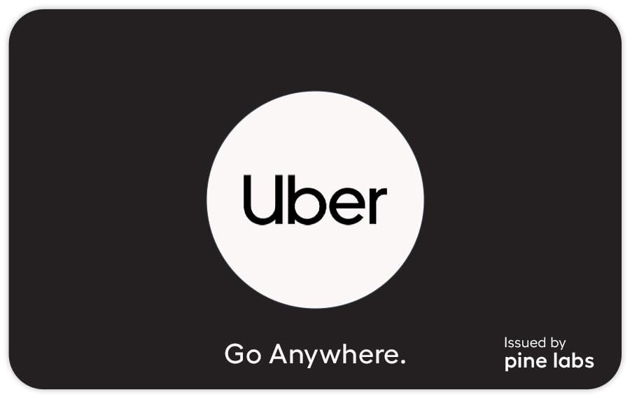 Uber |Flat 6% discount |E-Gift Card | Instant Delivery | Valid for online purchase | 1 year validity