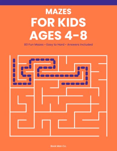 Mazes for Kids Ages 4-8