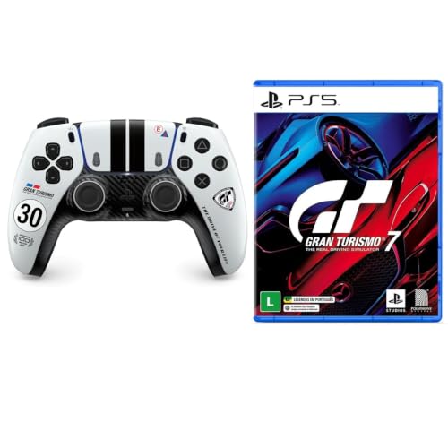 Bundle Controle sem fio DualSense® Edição Limitada Gran Turismo + Jogo Gran Turismo 7 - PlayStation 5