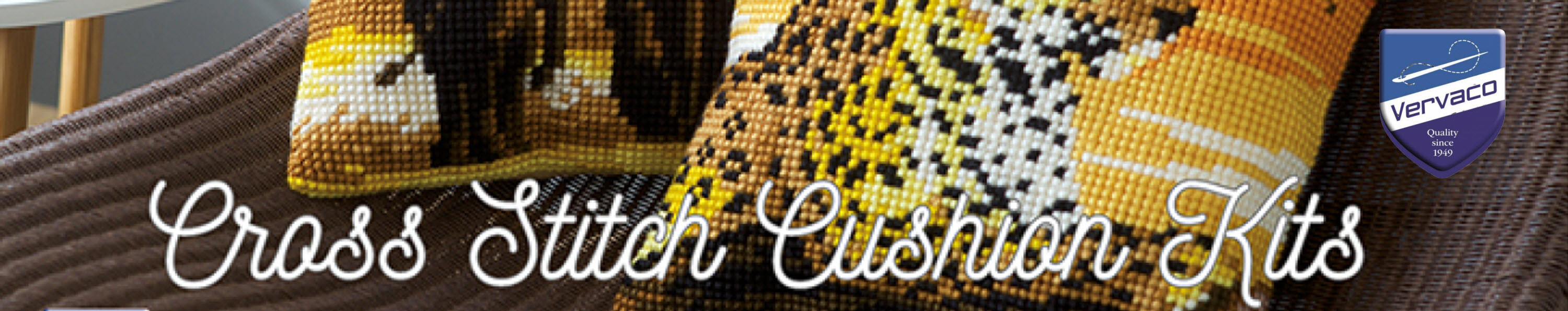 Vervaco Cross Stitch and Craft Sets CUSHIONS