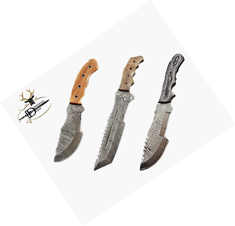 Damascus Depot Tracker knife
