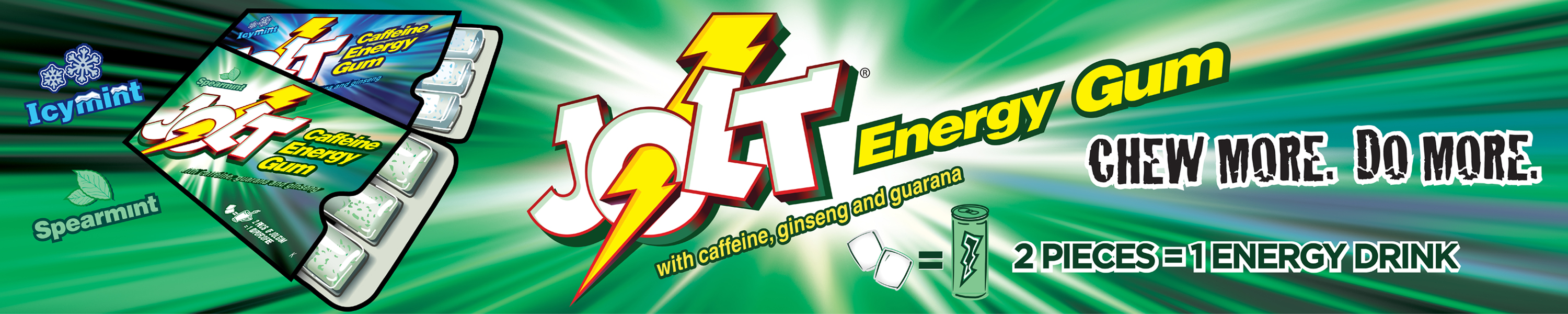 Jolt Energy Gum