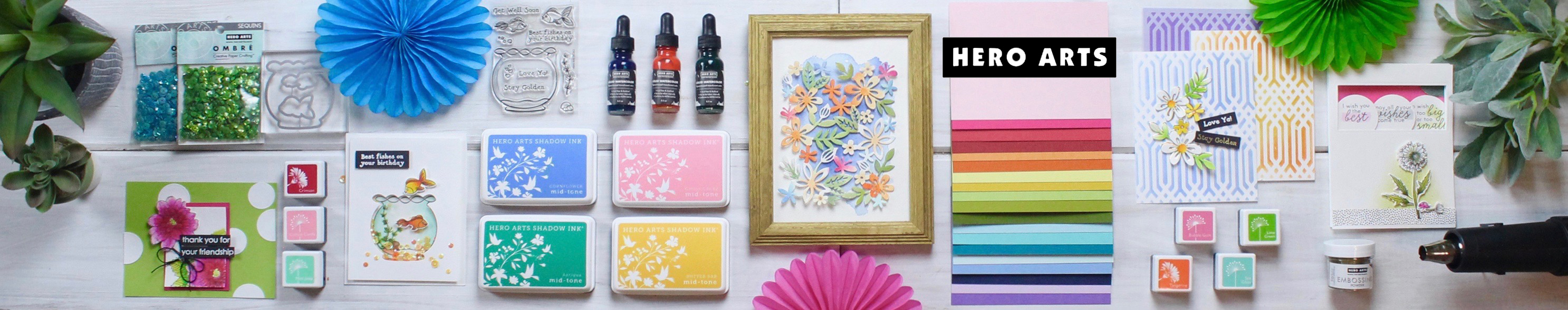 HERO ARTS　インク　12個セット Ink 'n' Stamp – Hero Arts