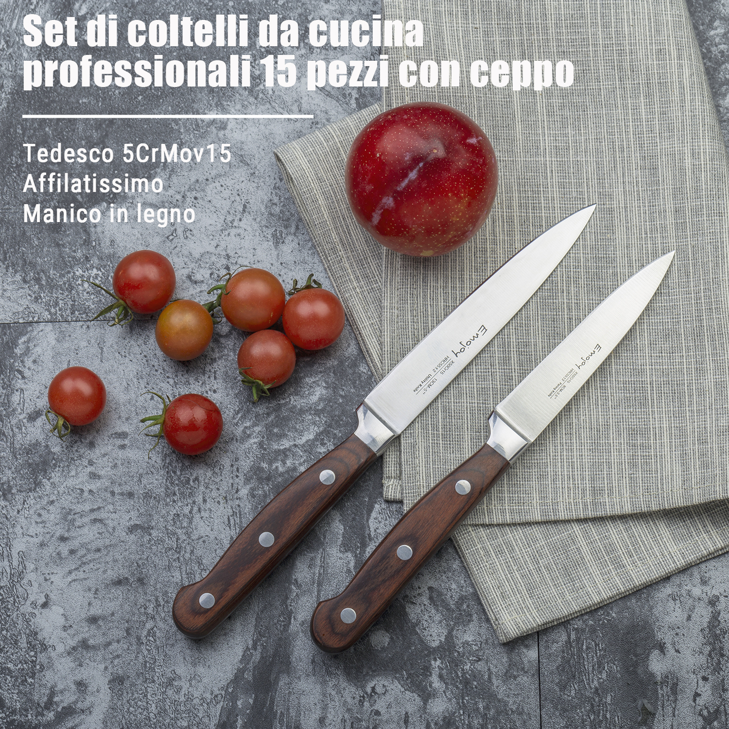 Coltelli da Cucina Personalizzati - set coltelli cucina