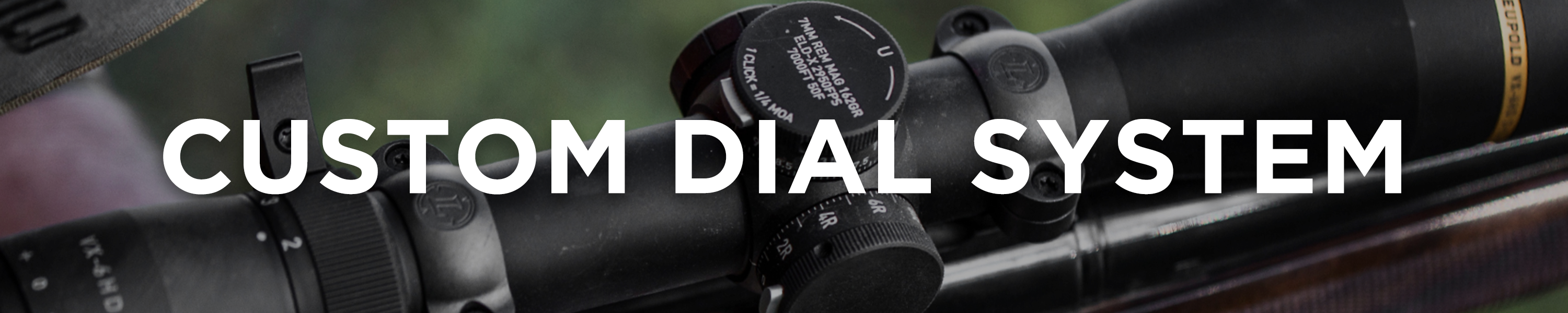Amazon.com: Leupold: Custom Dial Systems