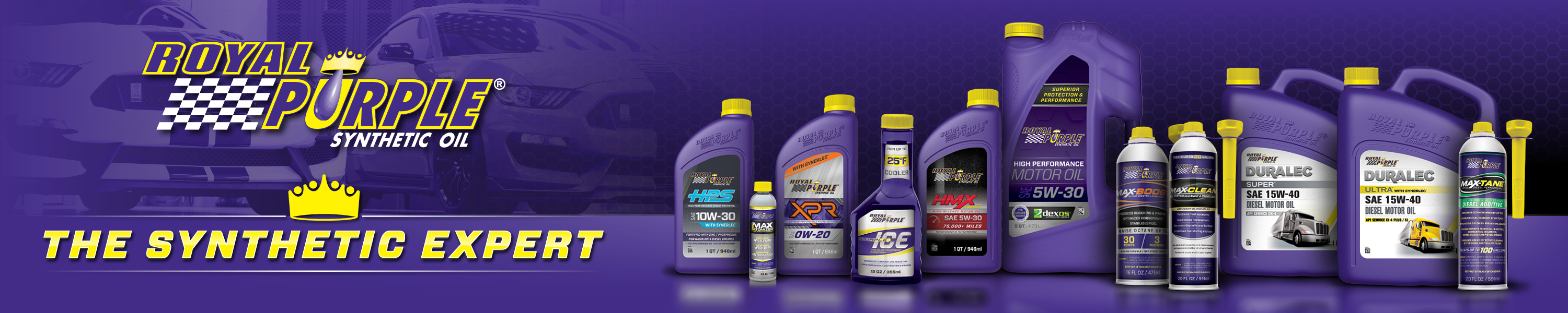 Royal Purple High Performance Motor Oil
