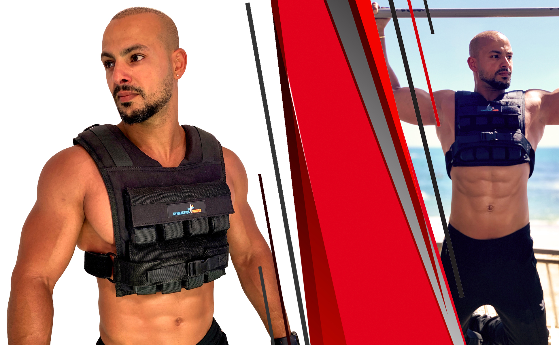 Amazon.com: Gymnastics Power: Weighted Vest - 25/35/45/60 Lbs