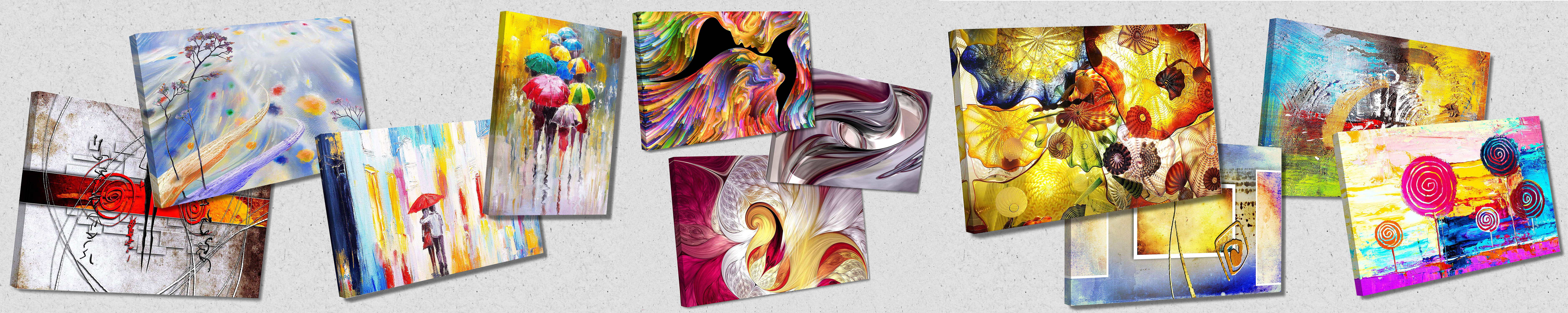 Amazon.de Startonight Abstract Canvas Wall Art