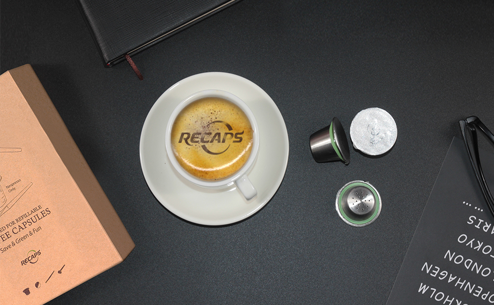RECAPS Refillable Coffee Capsule
