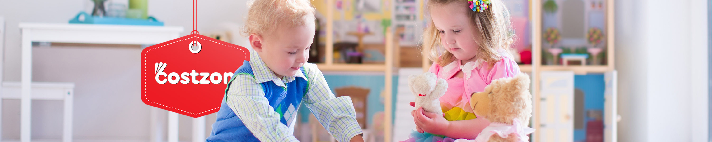 Amazon.ca Costzon Kids Bookshelf & Toy Storage Organizer