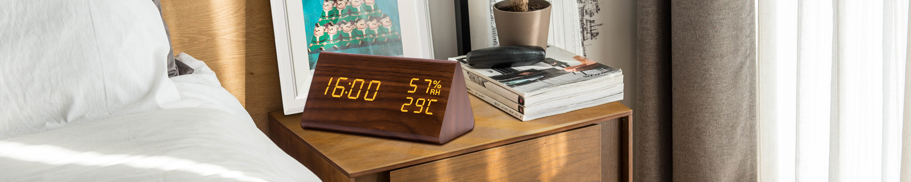 One Fire Alarm Clock