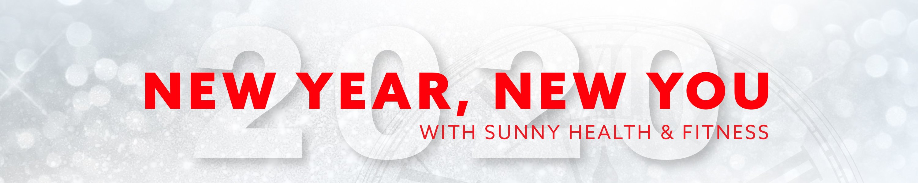 Sunny Health & Fitness NEW YEAR, NEW YOU