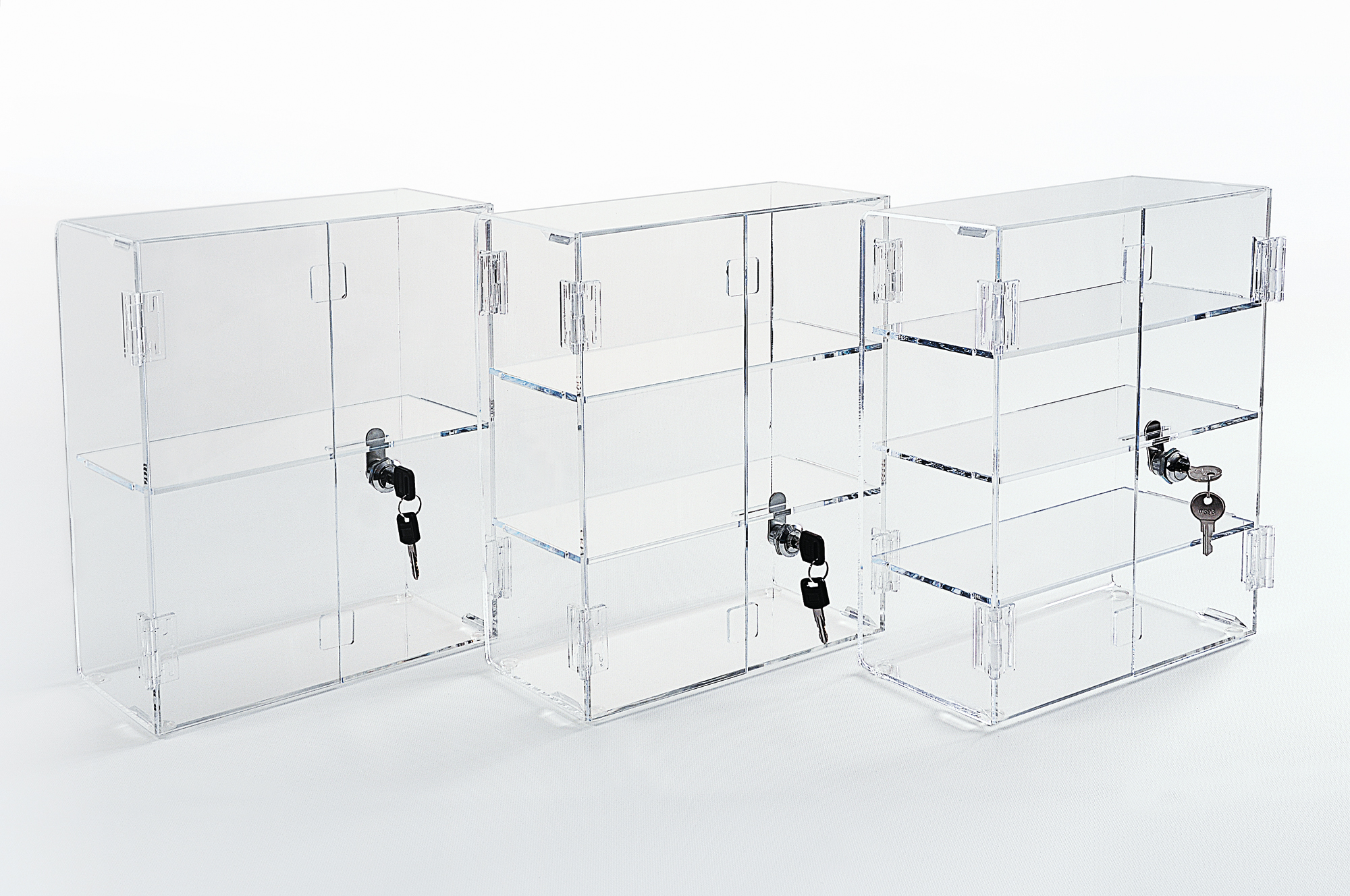 Choice Acrylic Displays Locking Display Cases
