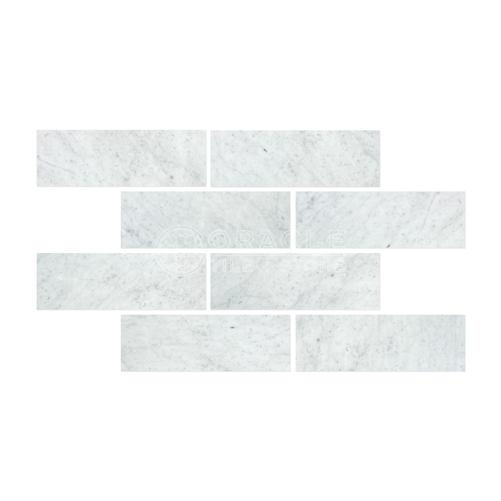 Amazon.com: Oracle Tile & Stone: Italian Carrara White (Bianco Carrara ...