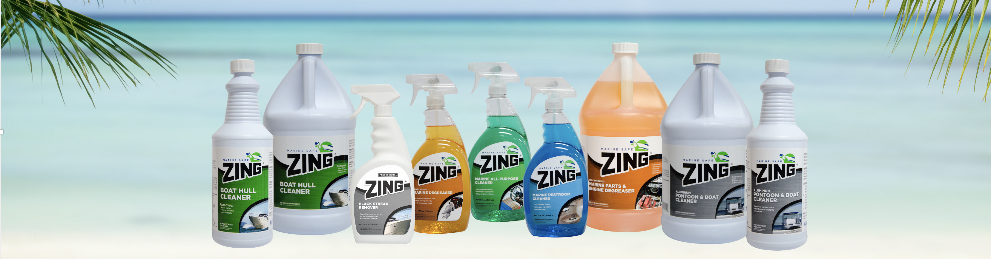 ZING® Boat Cleaners