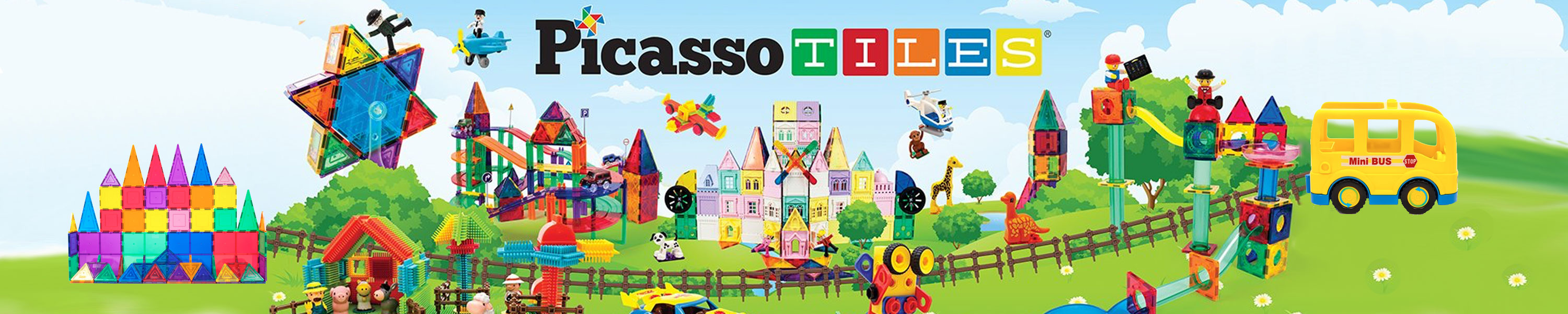 Picasso Tiles Bristle Lock