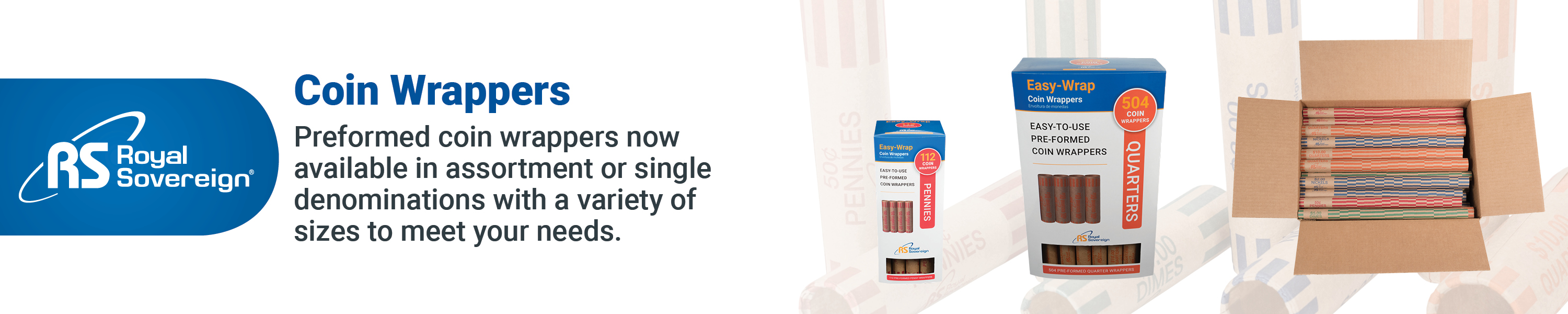 Royal Sovereign Intl. Inc. Coin Wrappers