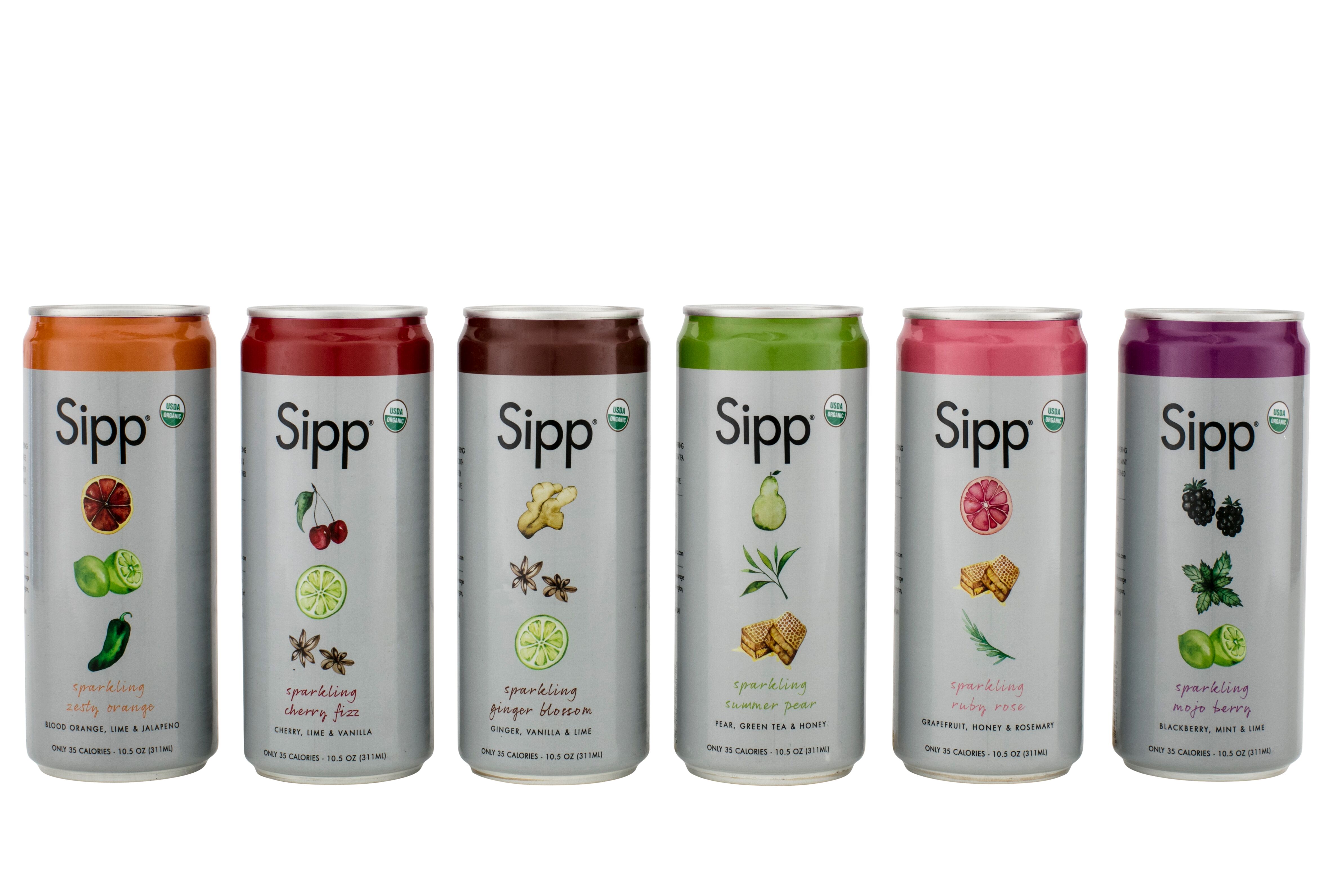 Sipp Sparkling Organics