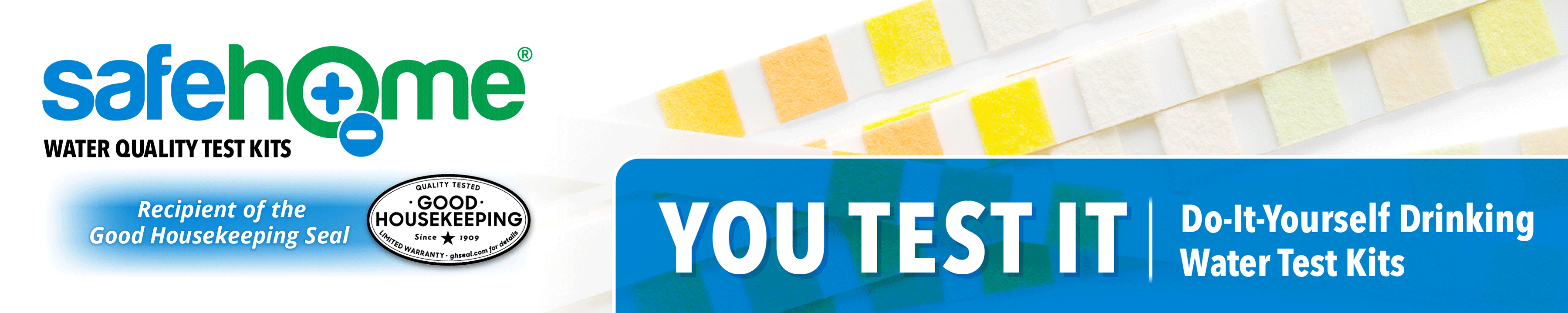 Safe Home Water Quality Test Kits DIY Kits