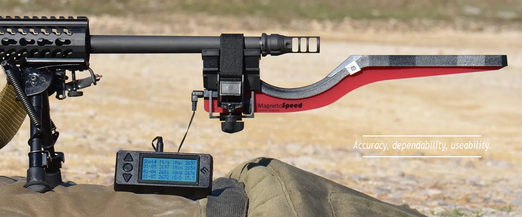 弾速計 Magneto Speed Sporter Capture Accuracy: MagnetoSpeed Sporter Chronograph Kit for