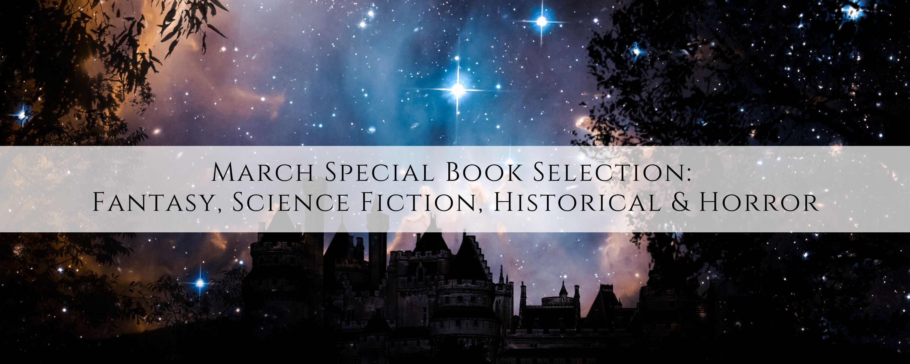 March Special Book Selection Fantasy, Science Fiction