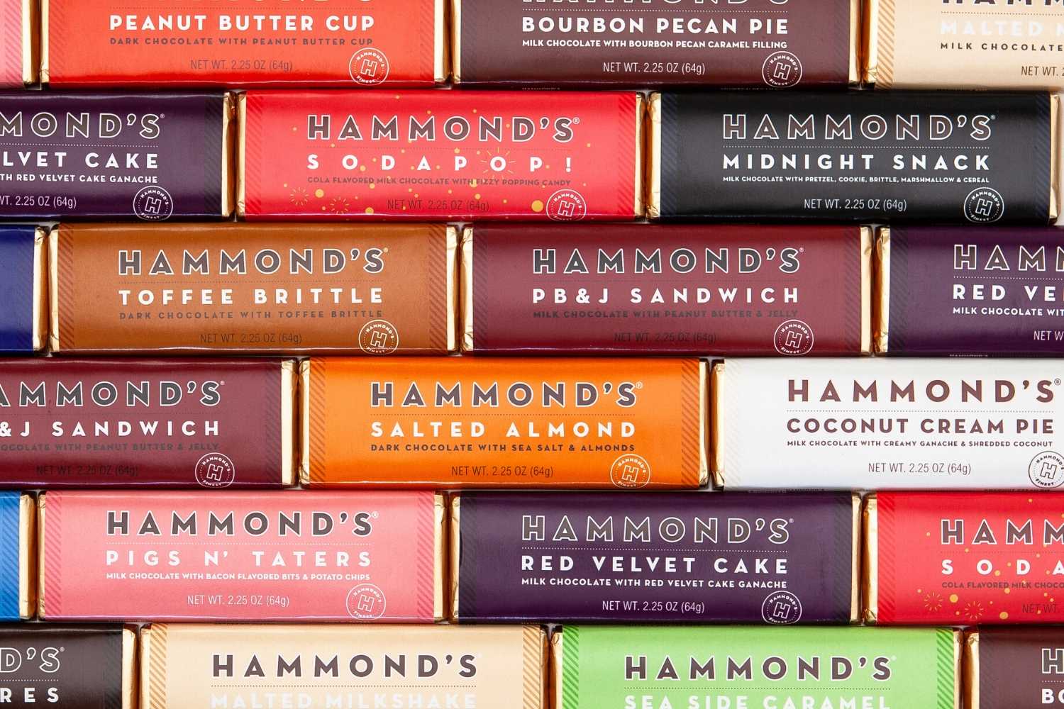 Hammond's Candies Chocolate Bars