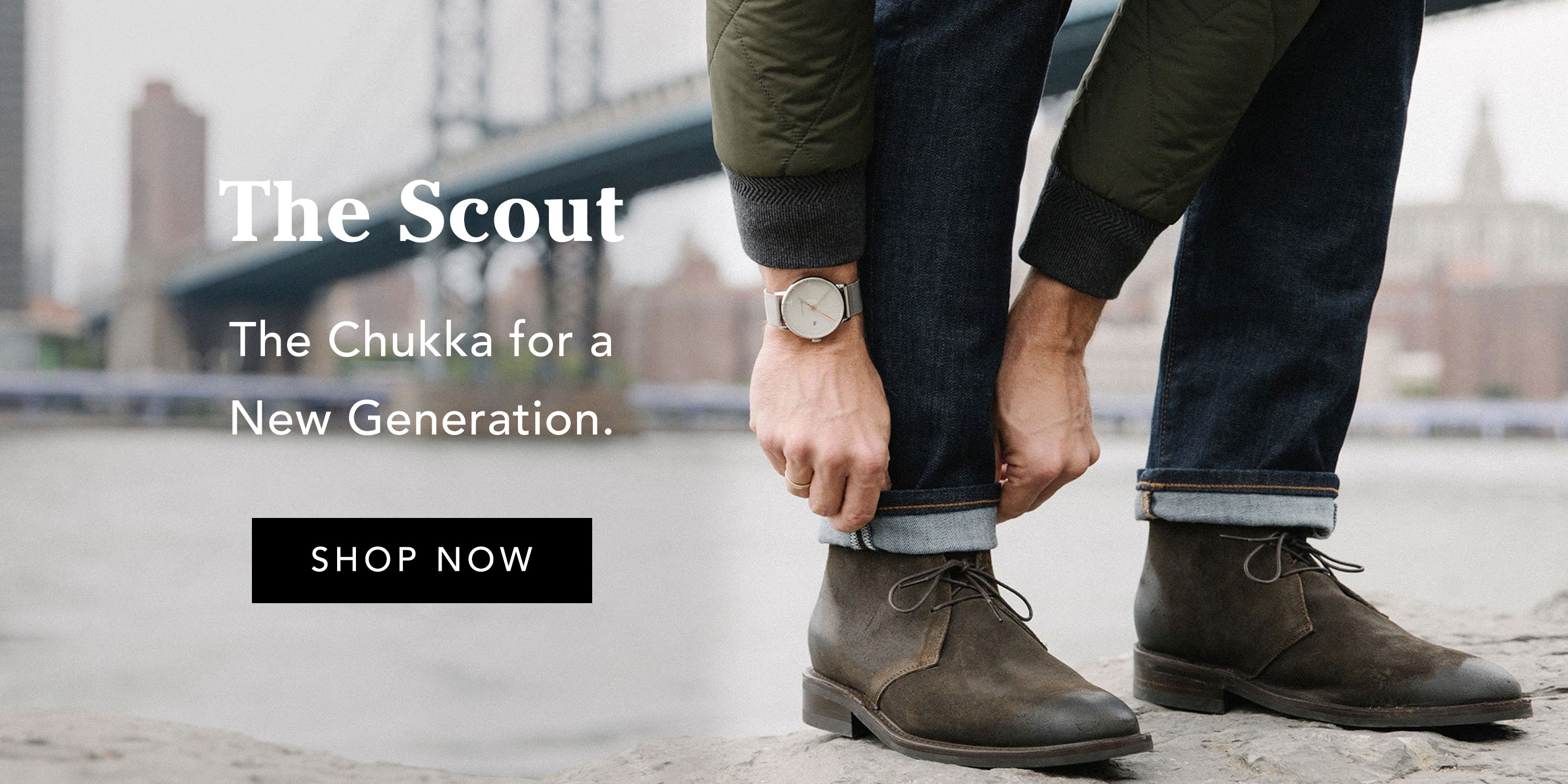scout chukka boot