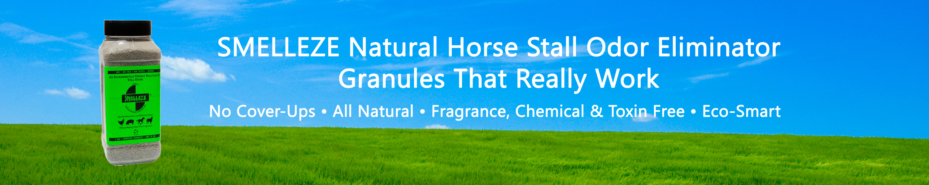 SMELLEZE Horse Stall Odor