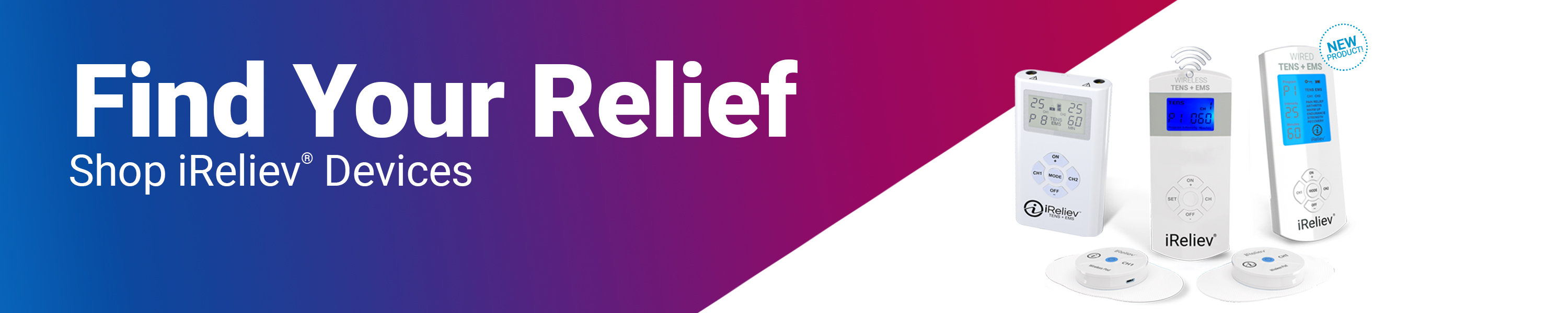 Amazon.com: iReliev: TENS + EMS Devices