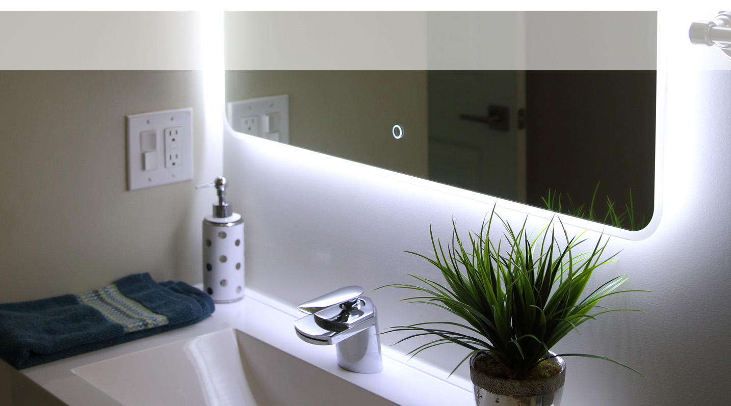 Windbay Bathroom Vanities LED Lighted Mirror