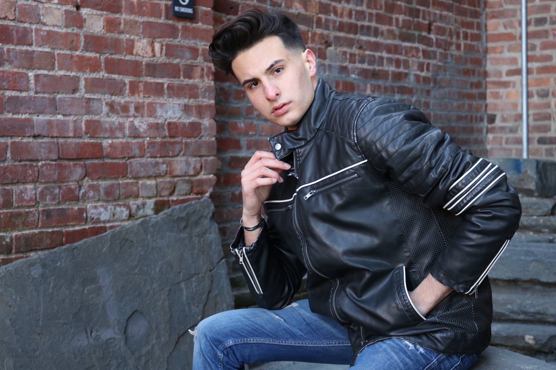 xray jeans leather jacket