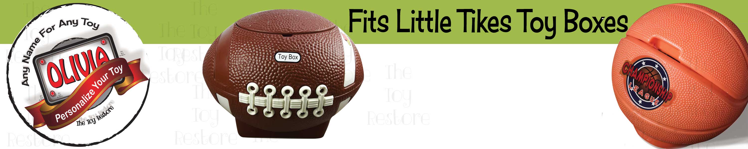 The Toy Restore Fits Little Tikes Toy Boxes