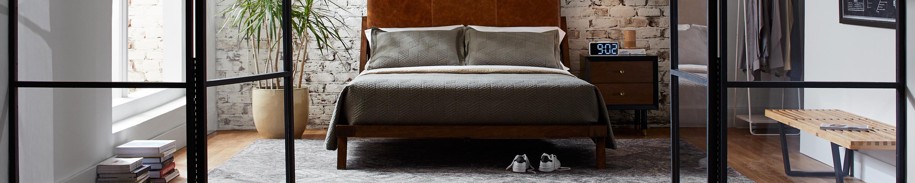 Rivet Beds + Mattresses + Headboards