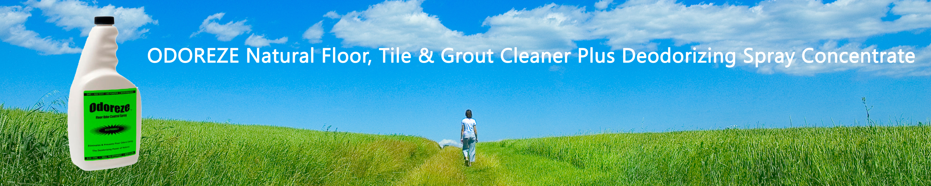 ODOREZE Floor, Tile & Grout Cleaner/Deodorizer Concentrate