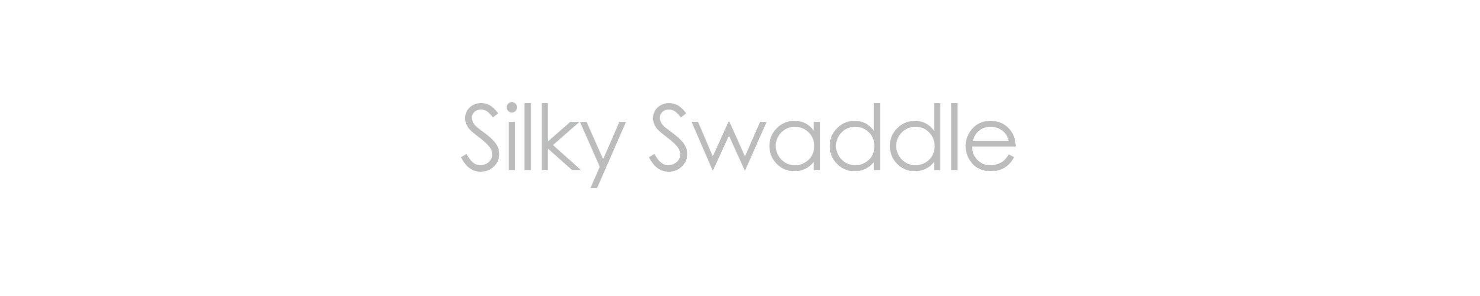 SwaddleDesigns Silky Swaddle