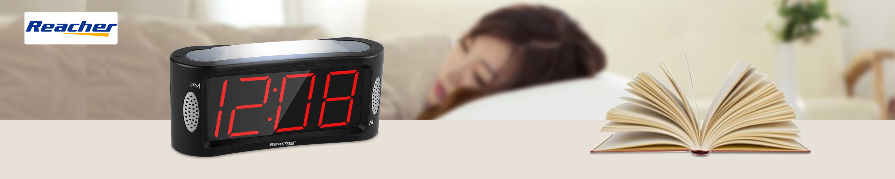 Amazon.co.uk Reacher Night Light Clock